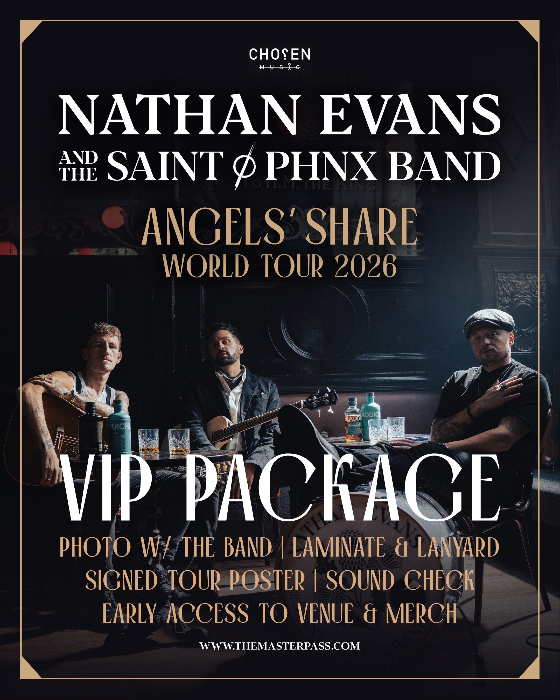 Nathan Evans Europe VIP Experience