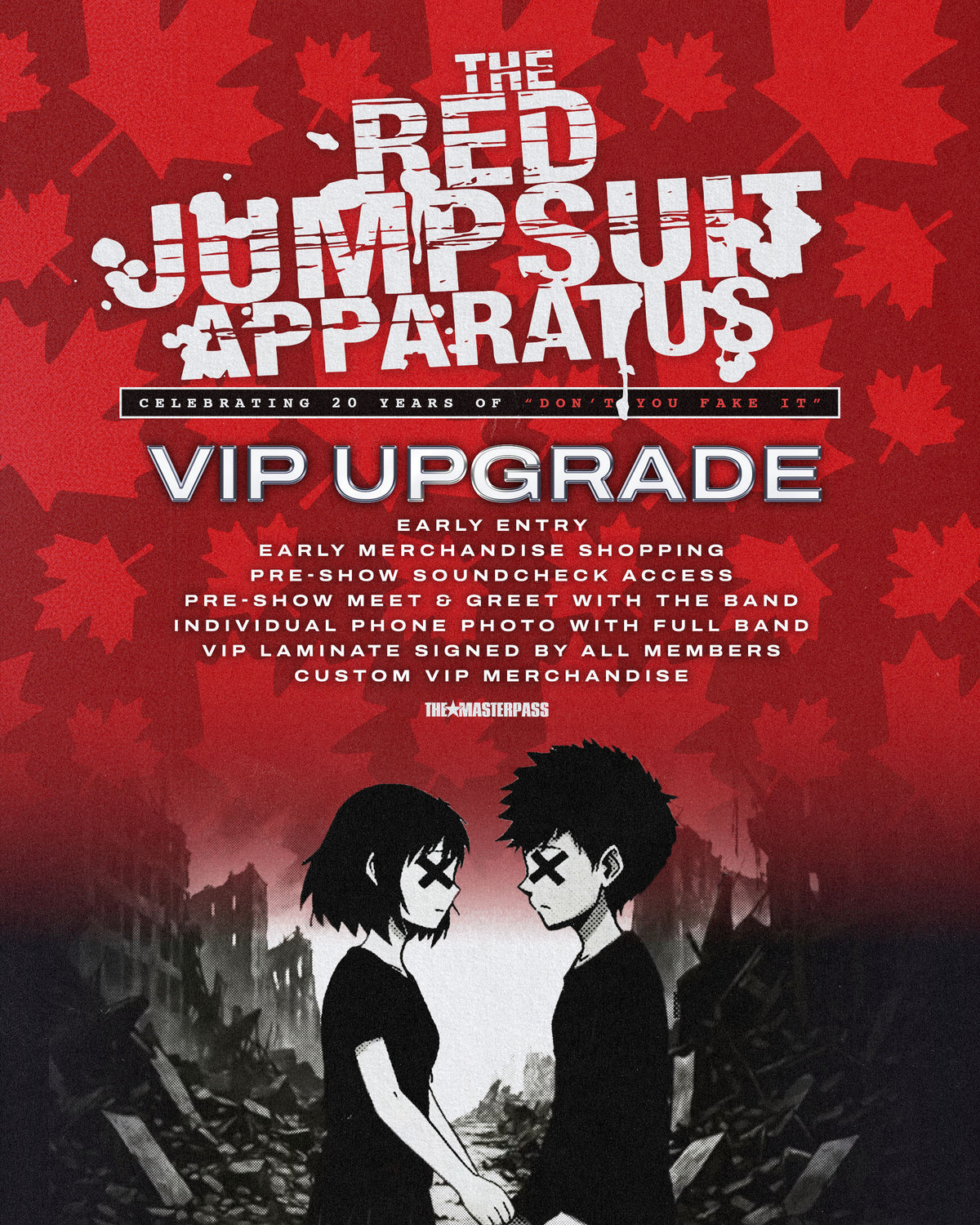 The Red Jumpsuit Apparatus VIP Experience
