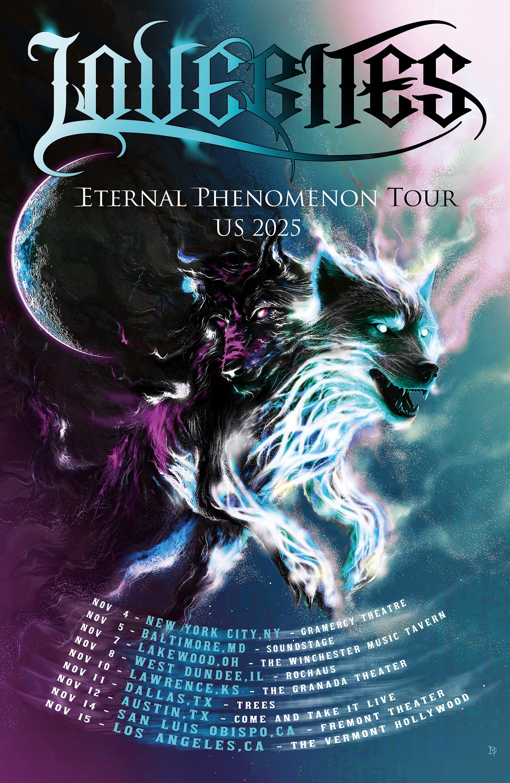 Lovebites VIP Experience | 11/4/2025 | New York City, NY @ Gramercy Theatre