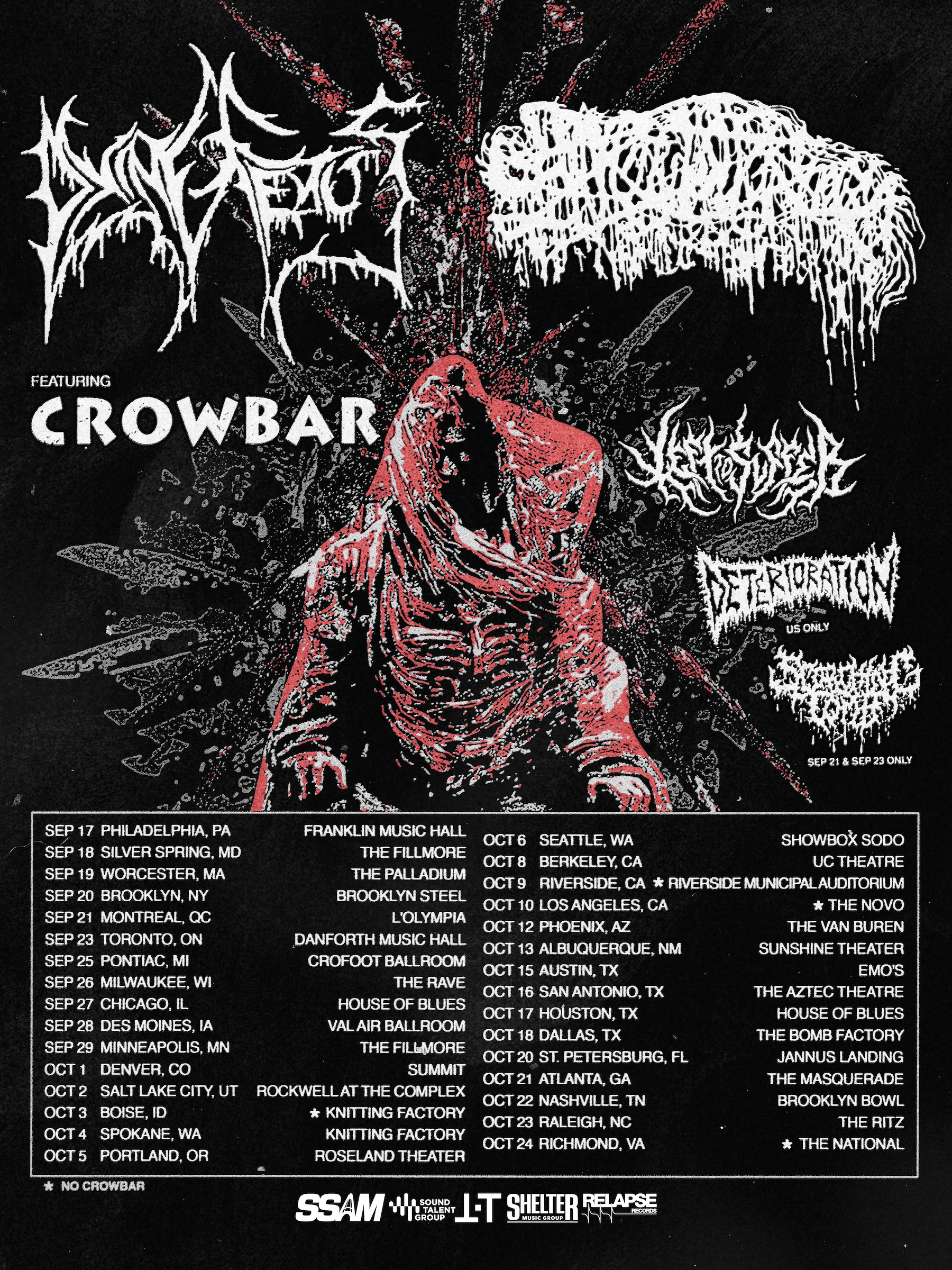 Dying Fetus USA Tour VIP Experience