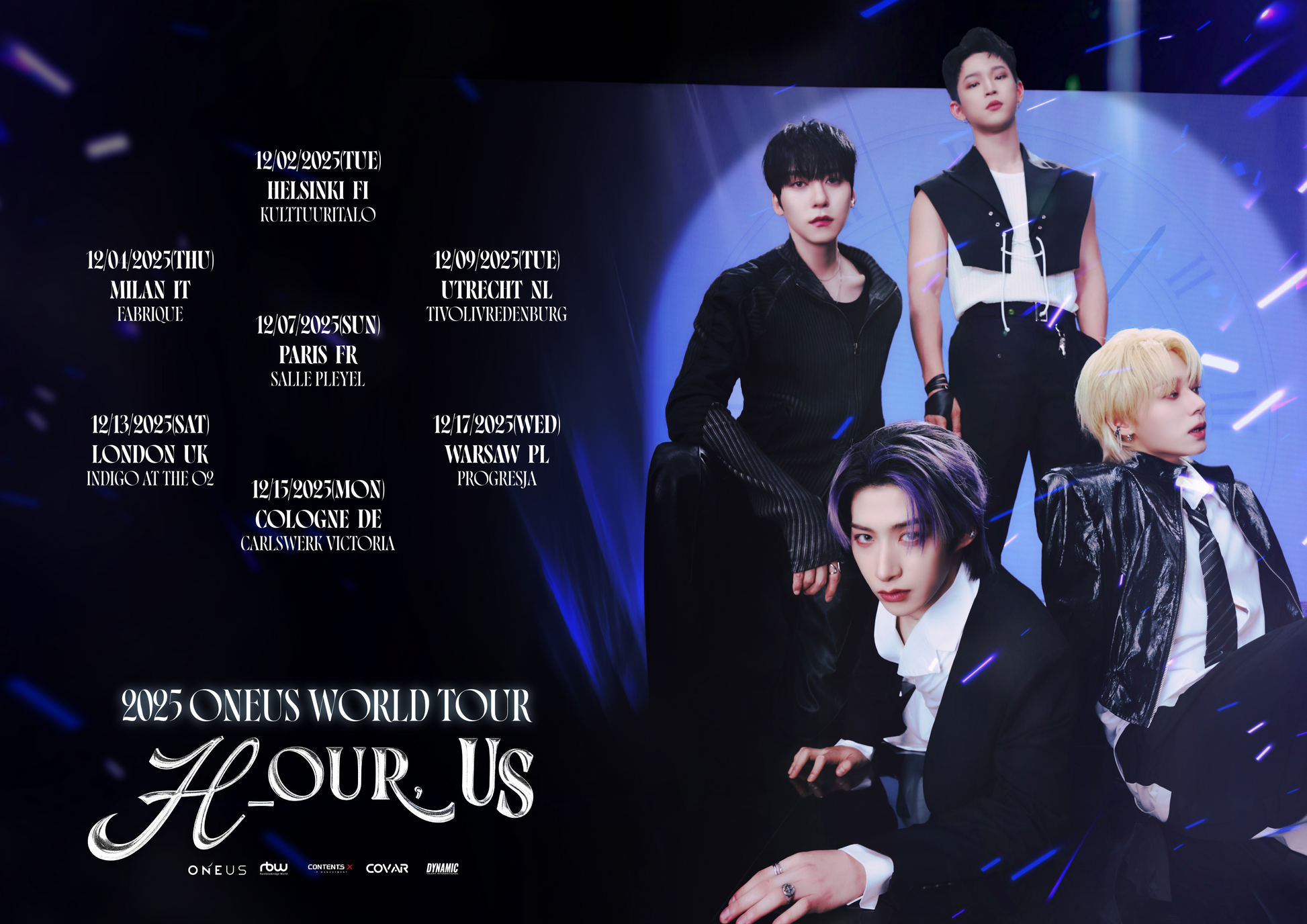 Oneus VIP Experience | 12/02/2025 | Helsinki, FL @ Kulttuuritalo